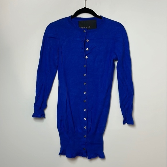 Yigal Azrouel 100% cashmere long cardigan - Picture 1 of 6